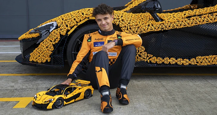 lego lando norris mclaren p1