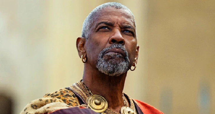 Denzel Washington em Gladiador 2