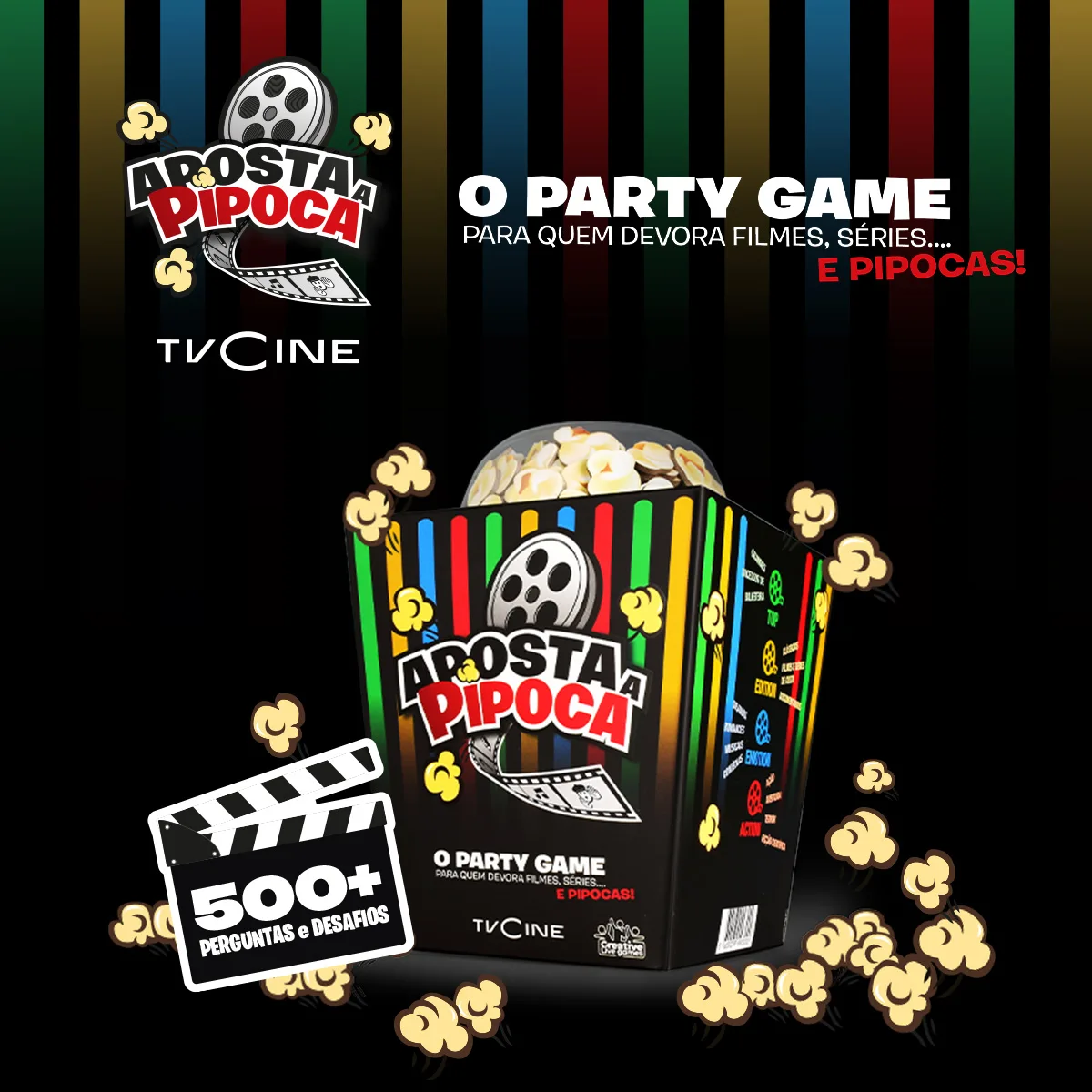 Jogo TVCine Aposta a Pipoca