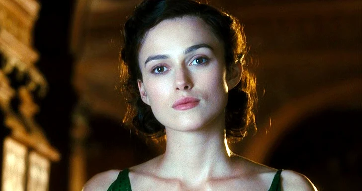 Keira Knightley no filme expiação agora na netflix