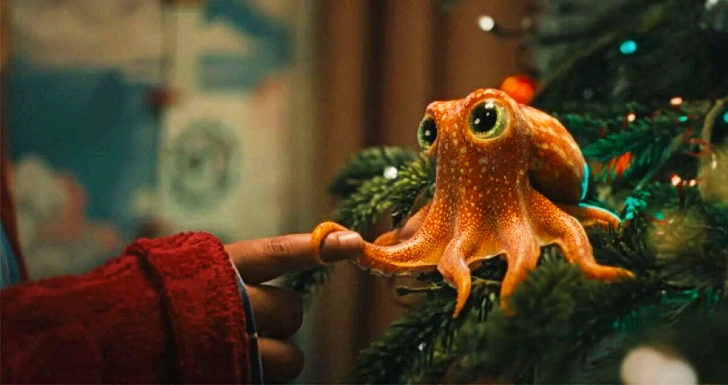 o rapaz e o polvo disney