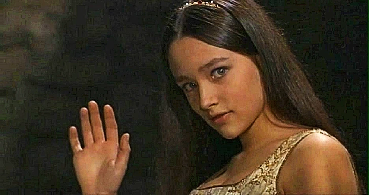 olivia hussey em romeu e julieta