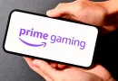Prime Gaming logo no Smartphone