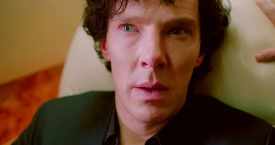Benedict Cumberbatch em Sherlock da BBC