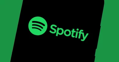 Logo do Spotify num smartphone