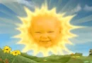 Jess Smith como o Sol dos Teletubbies