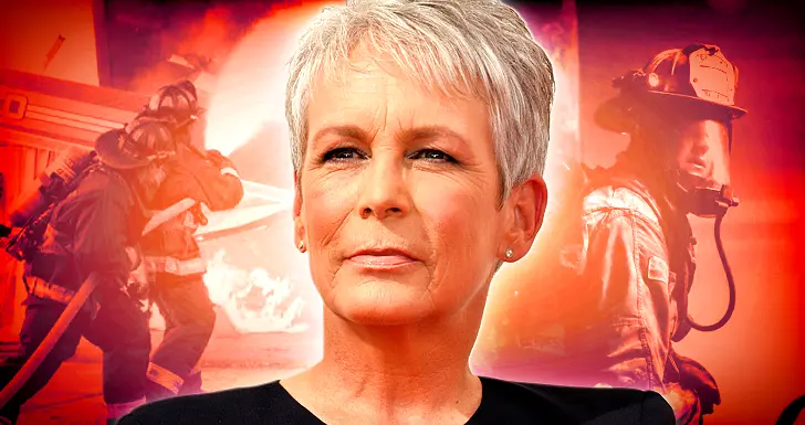 Jamie Lee Curtis ajuda Los Angeles