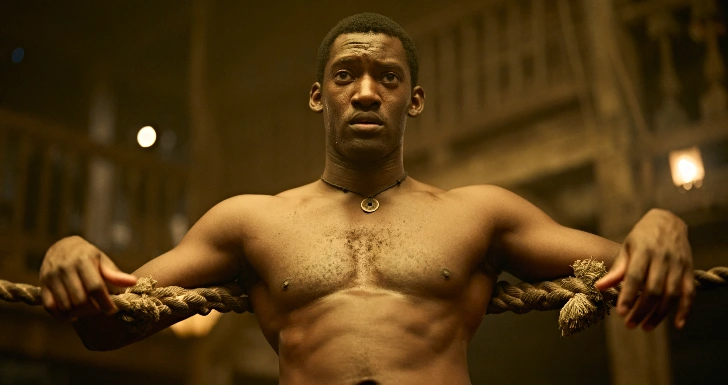 Malachi Kirby na serie Mil Golpes da Disney Plus