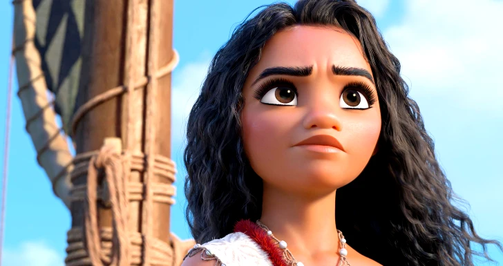 Moana em Moana 2 da Disney