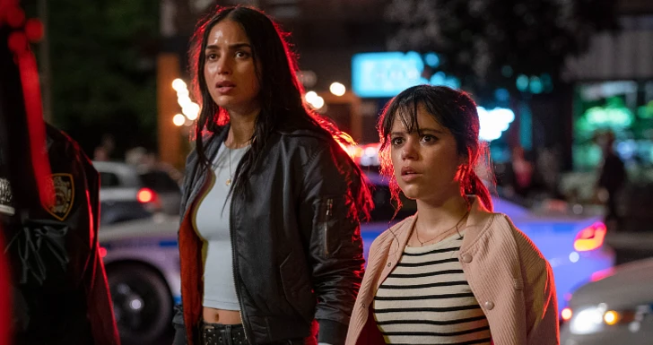 Jenna Ortega em scream 6