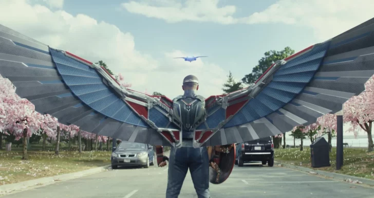 Anthony Mackie em Capitão América
