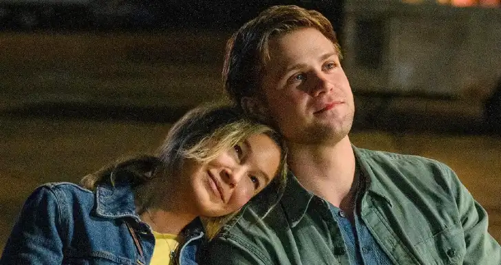 Renée Zellweger e Leo Woodall em Bridget Jones: Louca Por Ele