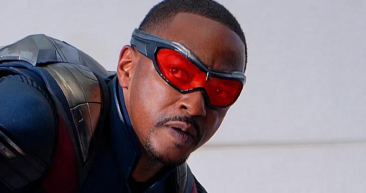 Anthony Mackie em Capitão América - Admirável Mundo Novo