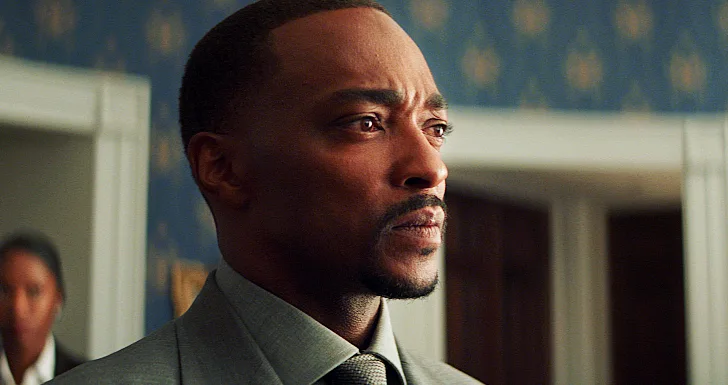 Anthony Mackie em Capitão América - Admirável Mundo Novo