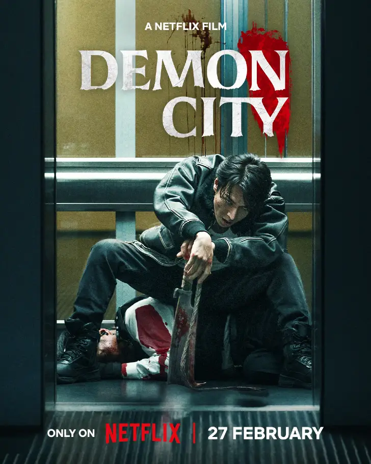 poster de demon city, da netflix