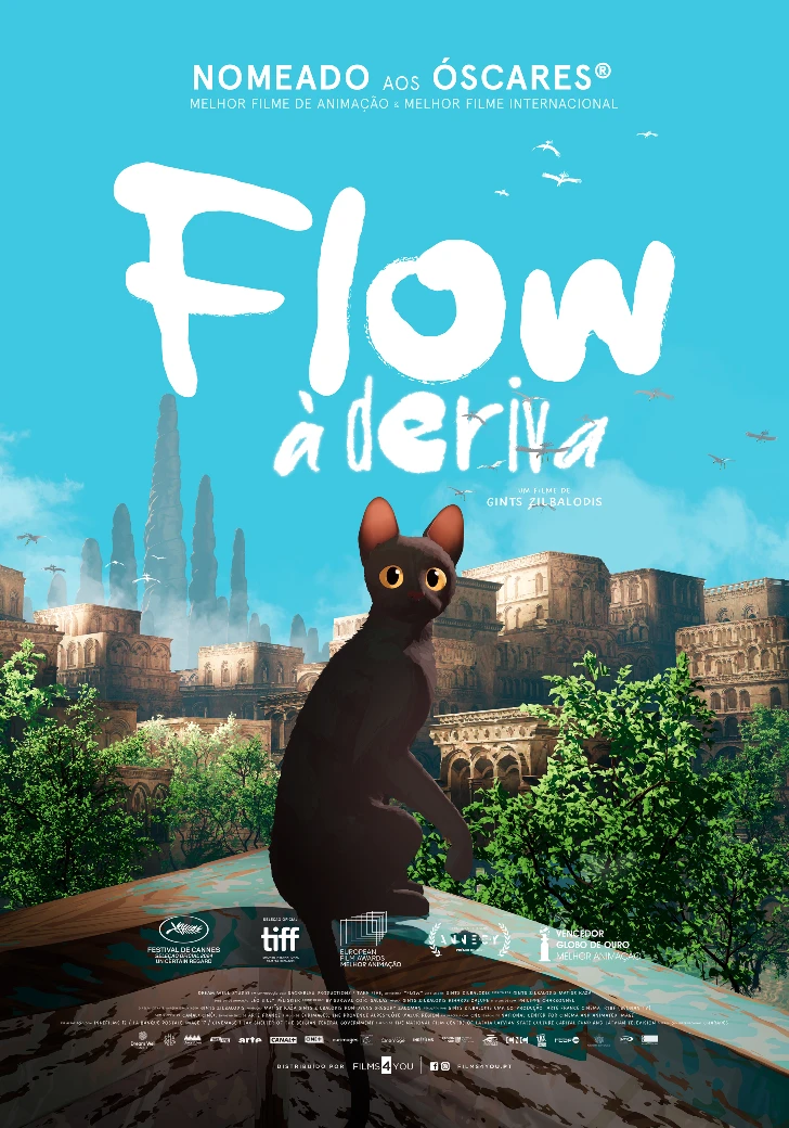 Flow Gints Zilbalodis Poster