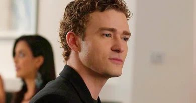 Justin Timberlake em A Rede Social (2010) de David Fincher