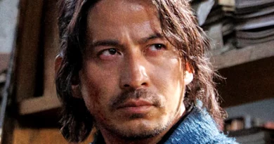 Junichi Okada em Last Samurai Standing da netflix