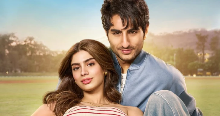 Ibrahim Ali Khan e Khushi Kapoor em Nadaaniyan