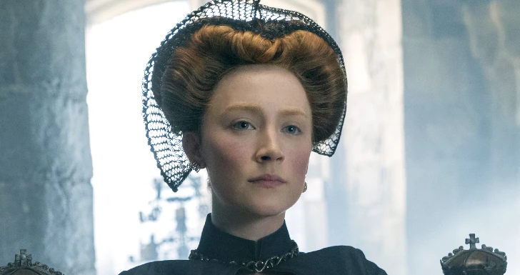 Saoirse Ronan em Maria, Rainha dos Escoceses, na netflix 