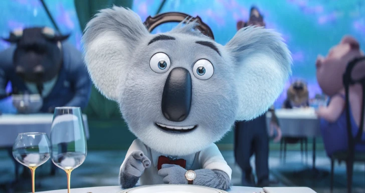 personagem de sing na Netflix