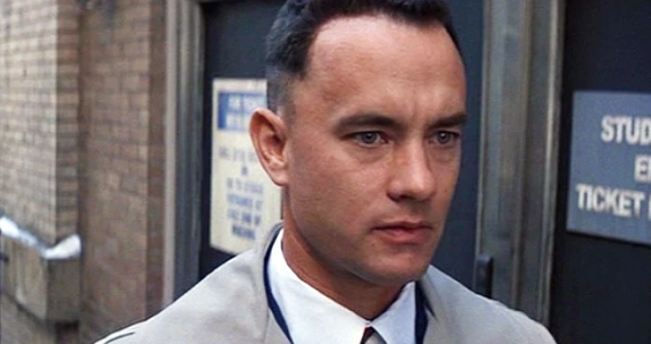 Tom Hanks em Forrest Gump