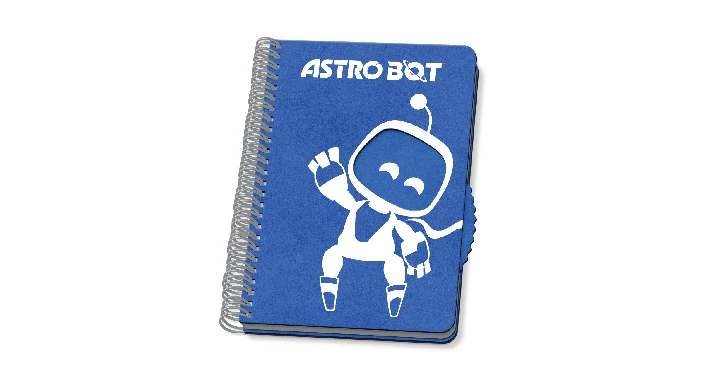Caderno Astro Bot da PlayStation