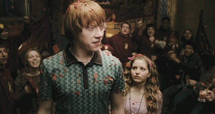 rupert grint e jessie cave em harry potter