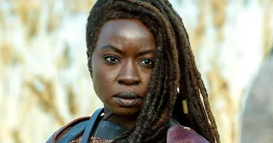 Danai Gurira como Michonne em The Walking Dead Streaming no AMC