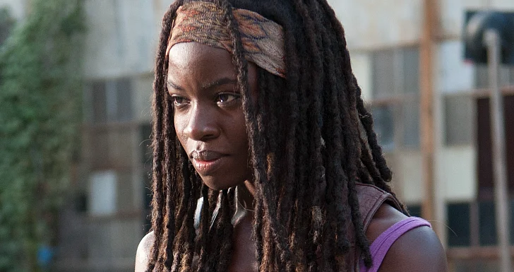 Danai Gurira como Michonne na série Streaming no AMC