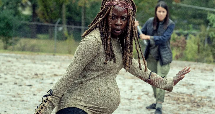 Danai Gurira como Michonne na série Streaming no AMC
