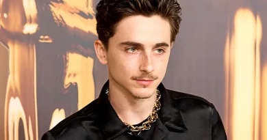 Timothée Chalamet nos Óscares 2025
