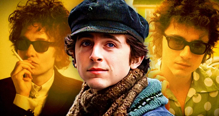 Timothée Chalamet (A Complete Unknown) recebe elogio de outro Bob Dylan