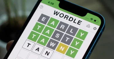 exemplo de jogo do wordle, do new york times