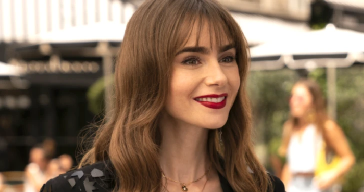 Lily Collins em Emily in Paris