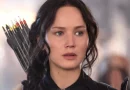Jennifer Lawrence em Hunger Games