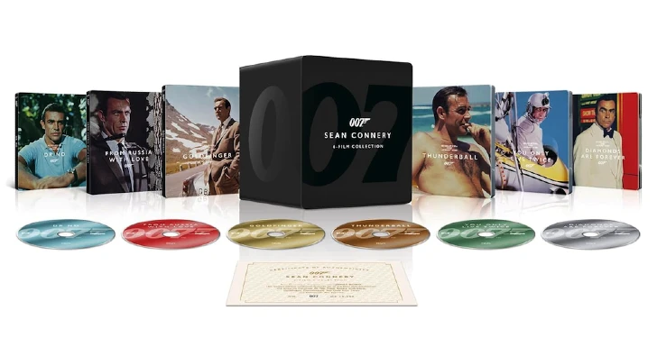 Steelbooks de James Bond
