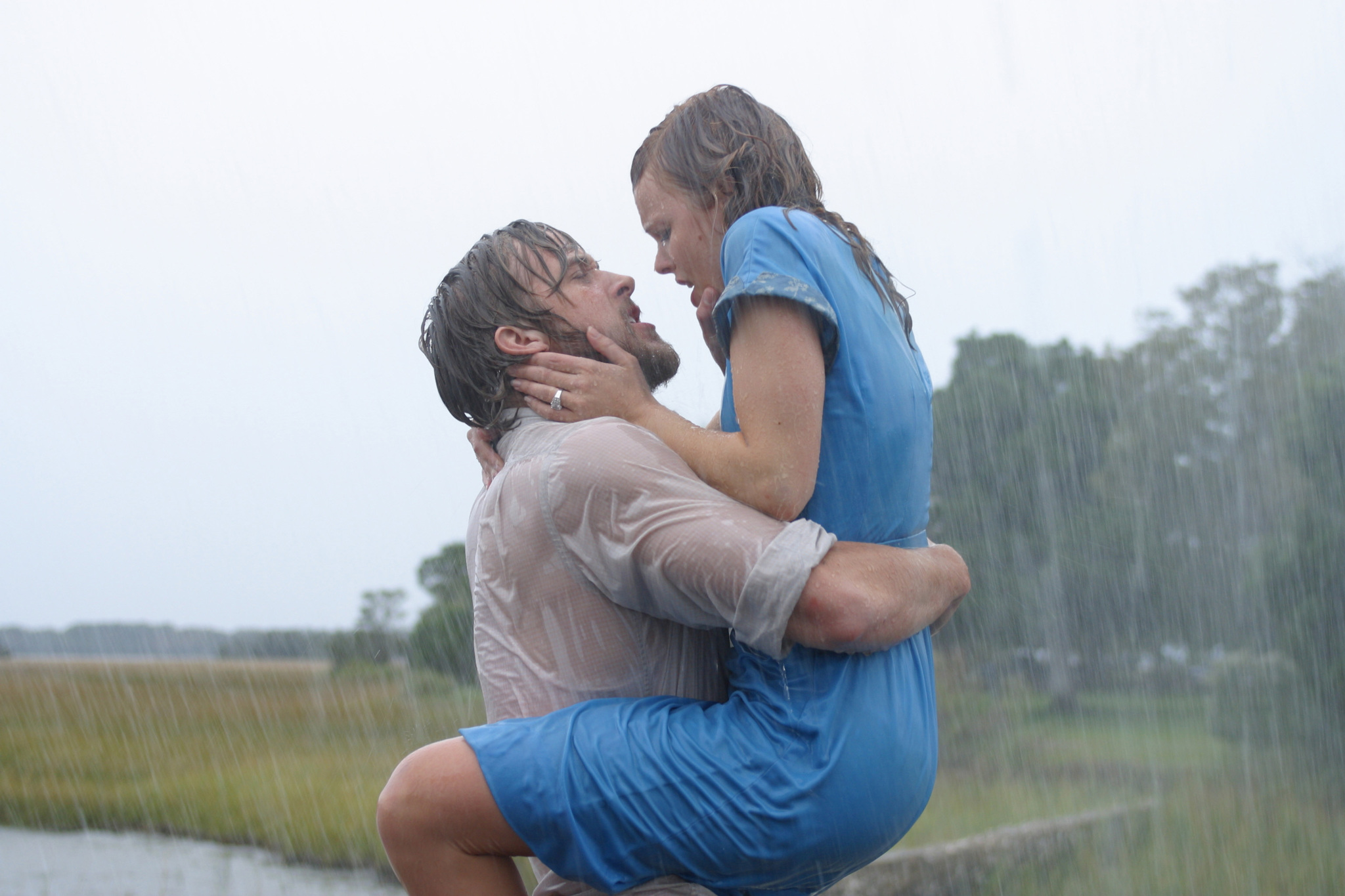 Ryan Goslinge Rachel McAdams em "O Diário da Nossa Paixão"