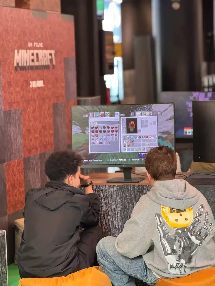 Um Filme Minecraft nos Cinemas NOS