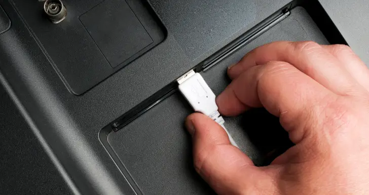 USB na TV