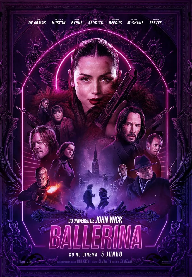 Ana de Armas em John Wick - Ballerina nos Cinemas