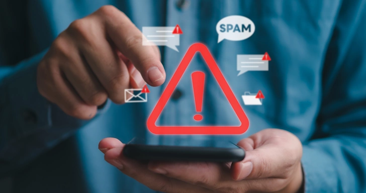 chamadas de spam