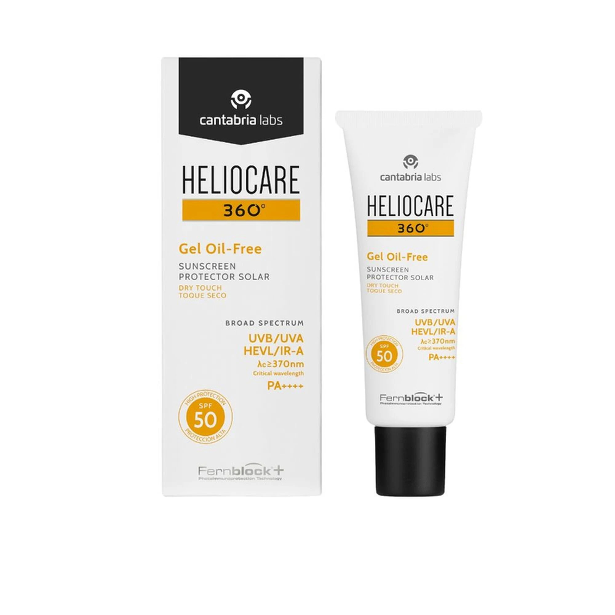 Protetor solar da marca Heliocare.