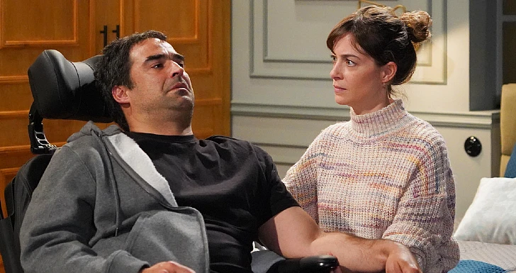 victoria guerra e joão catarré em a promessa
