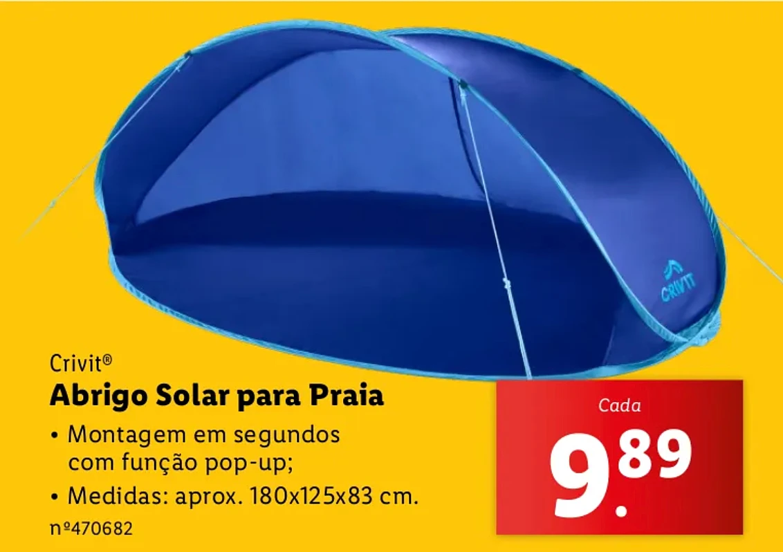 abrigo solar crivit lidl
