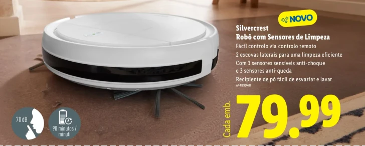 aspirador robot silvercrest