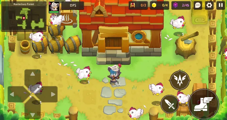 Guardian Tales jogo mobile para iOS e Android