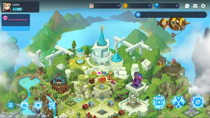 Guardian Tales jogo mobile para iOS e Android