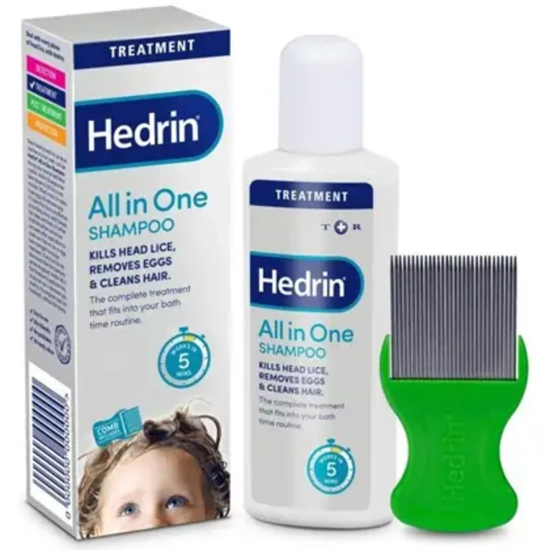 Produtos para eliminar piolhos.