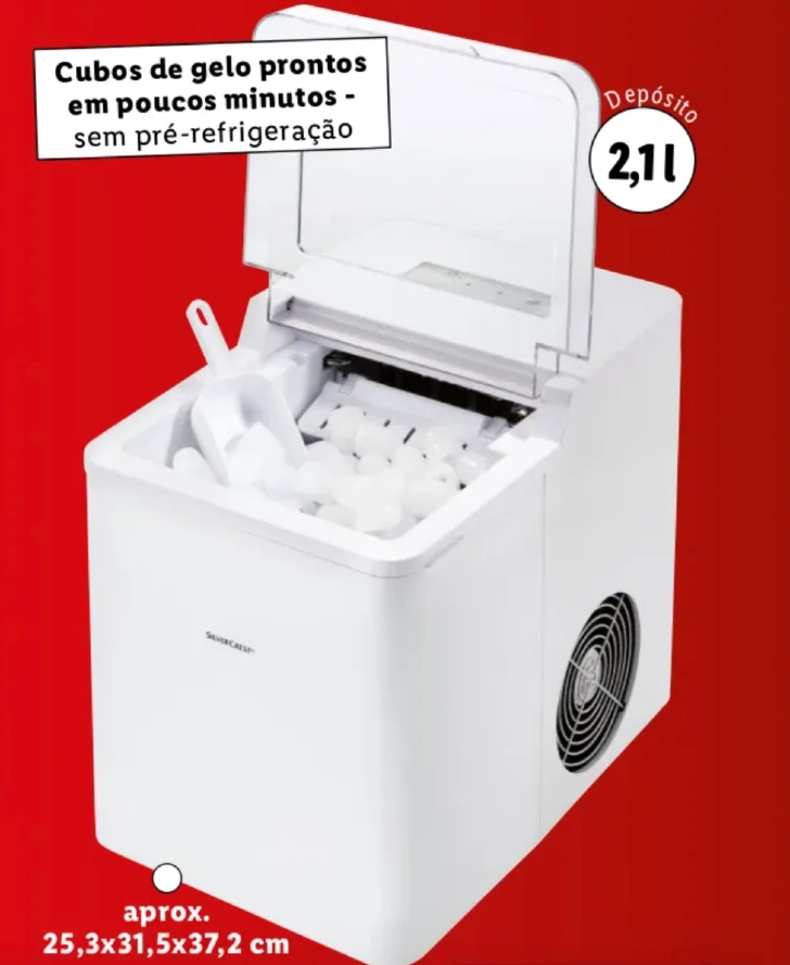 máquina de fazer gelo
